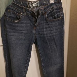 Dark wash jeans